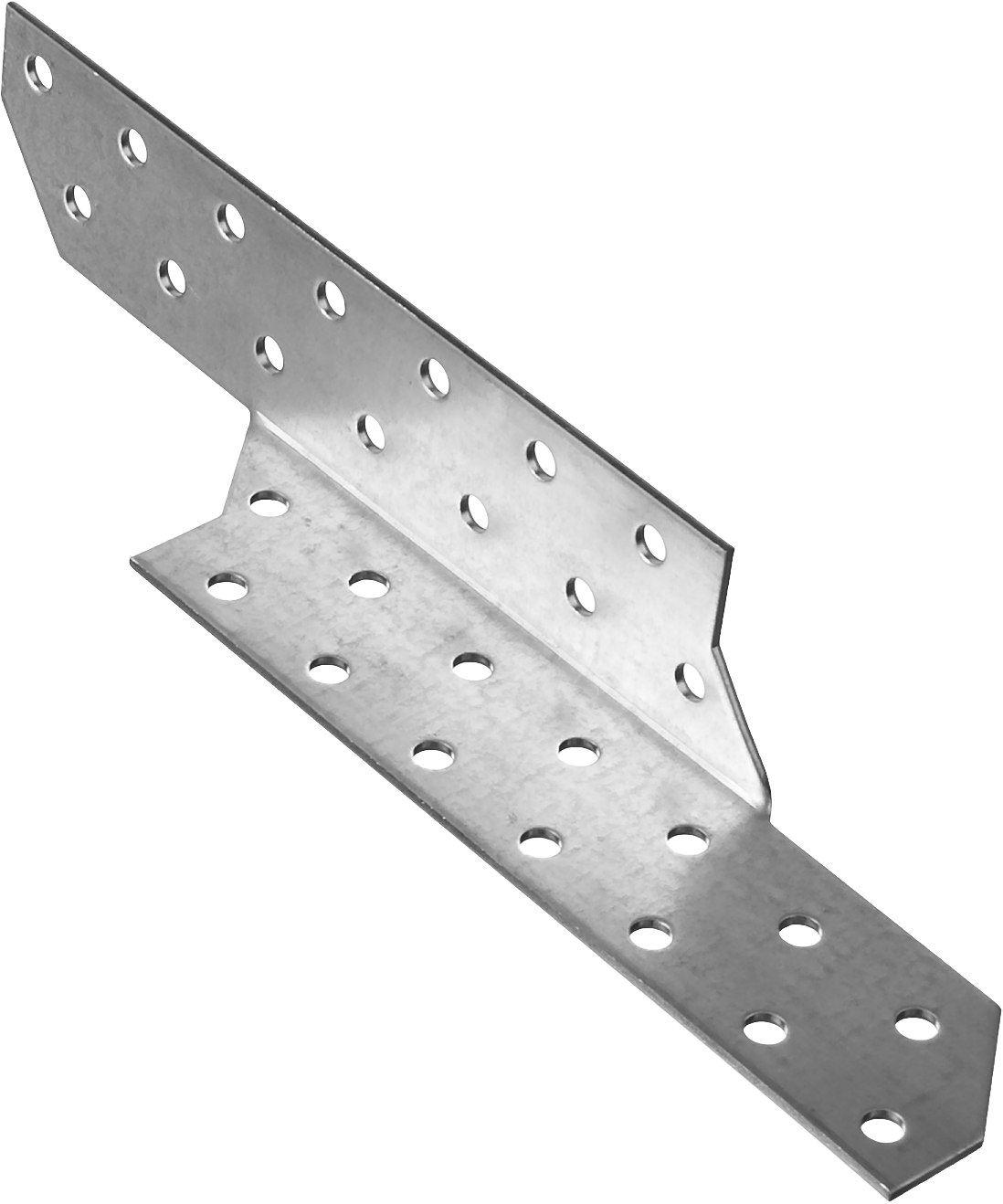 Крепление для стропил Зубр МАСТЕР КС-2.0, левостороннее, 3.2 см x 21 см x 3.2 см, 2 мм (310176-210-L)