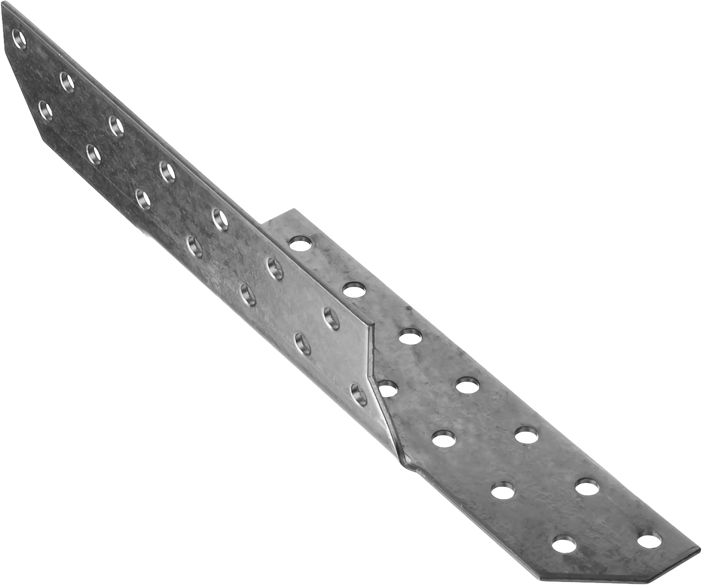 Крепление для стропил Зубр МАСТЕР КС-2.0, правостороннее, 3.2 см x 21 см x 3.2 см, 2 мм (310176-210-R)