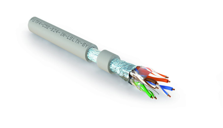 

Витая пара FTP кат.5e, 4 пары, CU, 305м., внутренний, одножильный, серый, Hyperline (FUTP4-C6-S23-IN-LSLTX-GY-305)