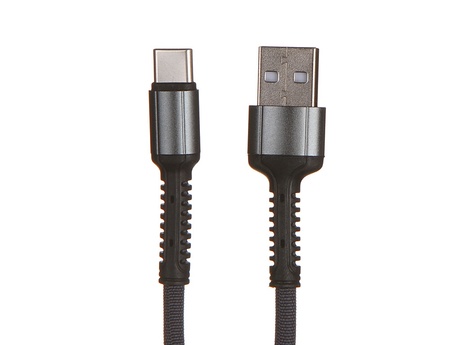 

Кабель USB 2.0(Am)-USB 2.0 Type-C(m), 2.4A быстрая зарядка, 1м, серый LDNIO LS63 (LD_B4459), LS63