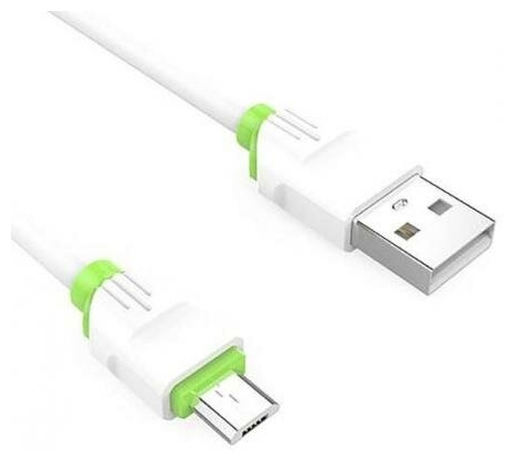 

Кабель USB-Micro USB, 2.4A быстрая зарядка, 1м, белый LDNIO LS34 (LD_B4506), LS34