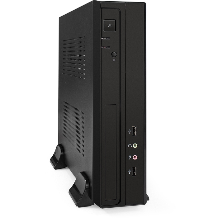 

Корпус ExeGate FL-101-F300S, Mini-ITX, Desktop, черный, 300 Вт (EX288875RUS), FL-101-F300S