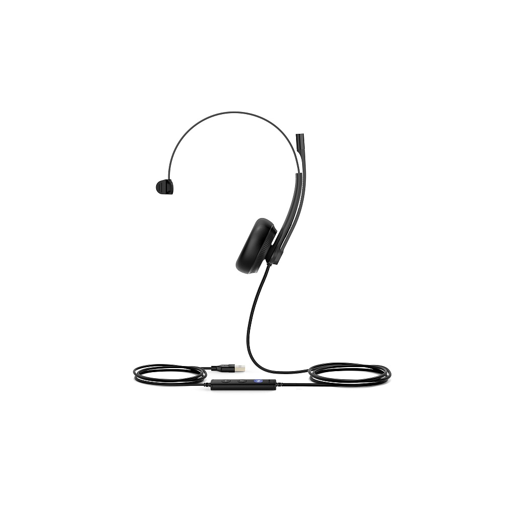 

Проводная гарнитура Yealink UH34 Mono Teams, моно, USB, 2.1м, черный (UH34 Mono Teams), UH34 Mono Teams