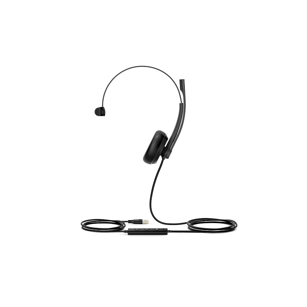 

Проводная гарнитура Yealink UH34 Mono UC, моно, USB, 2.1м, черный (UH34 Mono UC), UH34 Mono UC