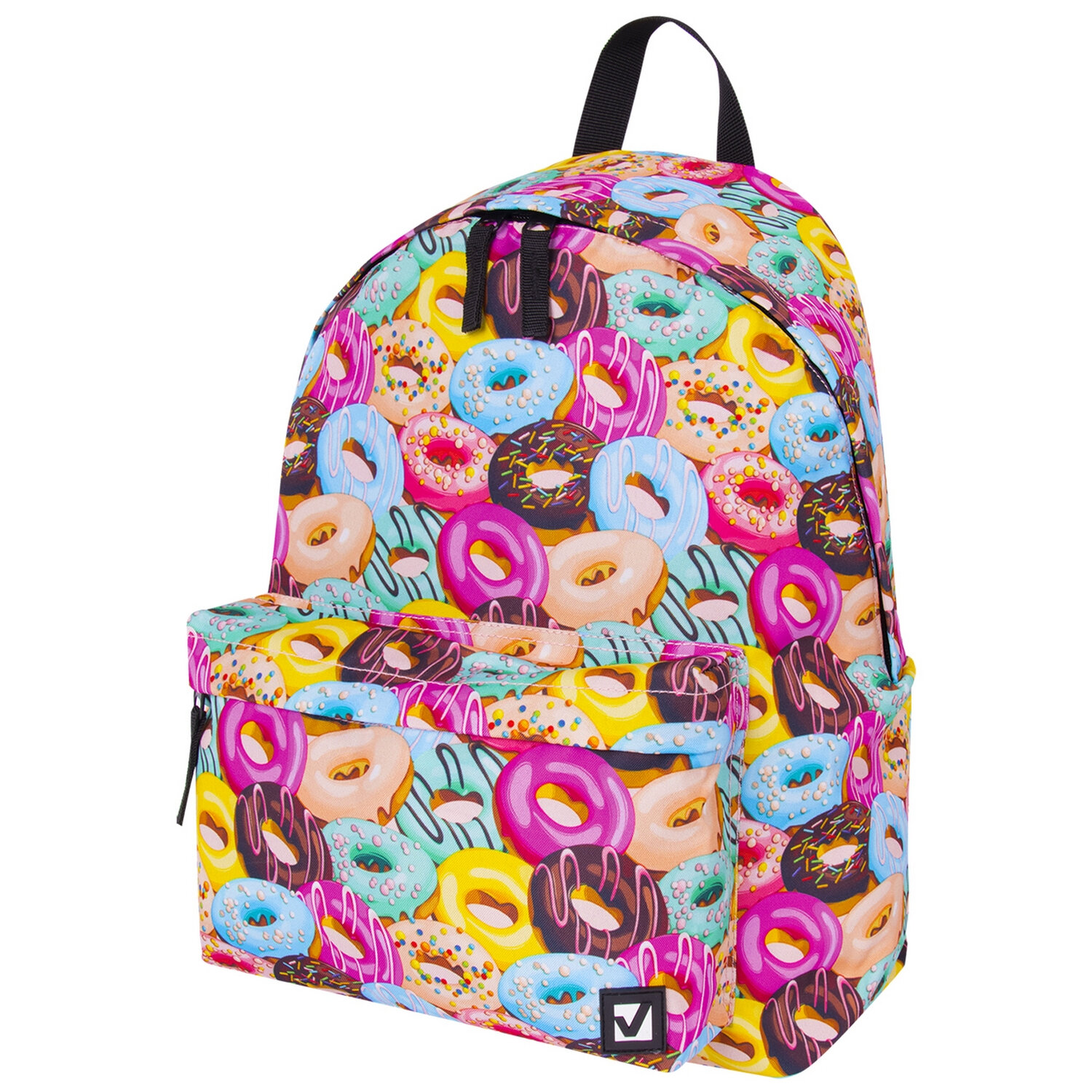 

Рюкзак Brauberg сити-формат Donuts, 1 отделение, мультиколор (228862)