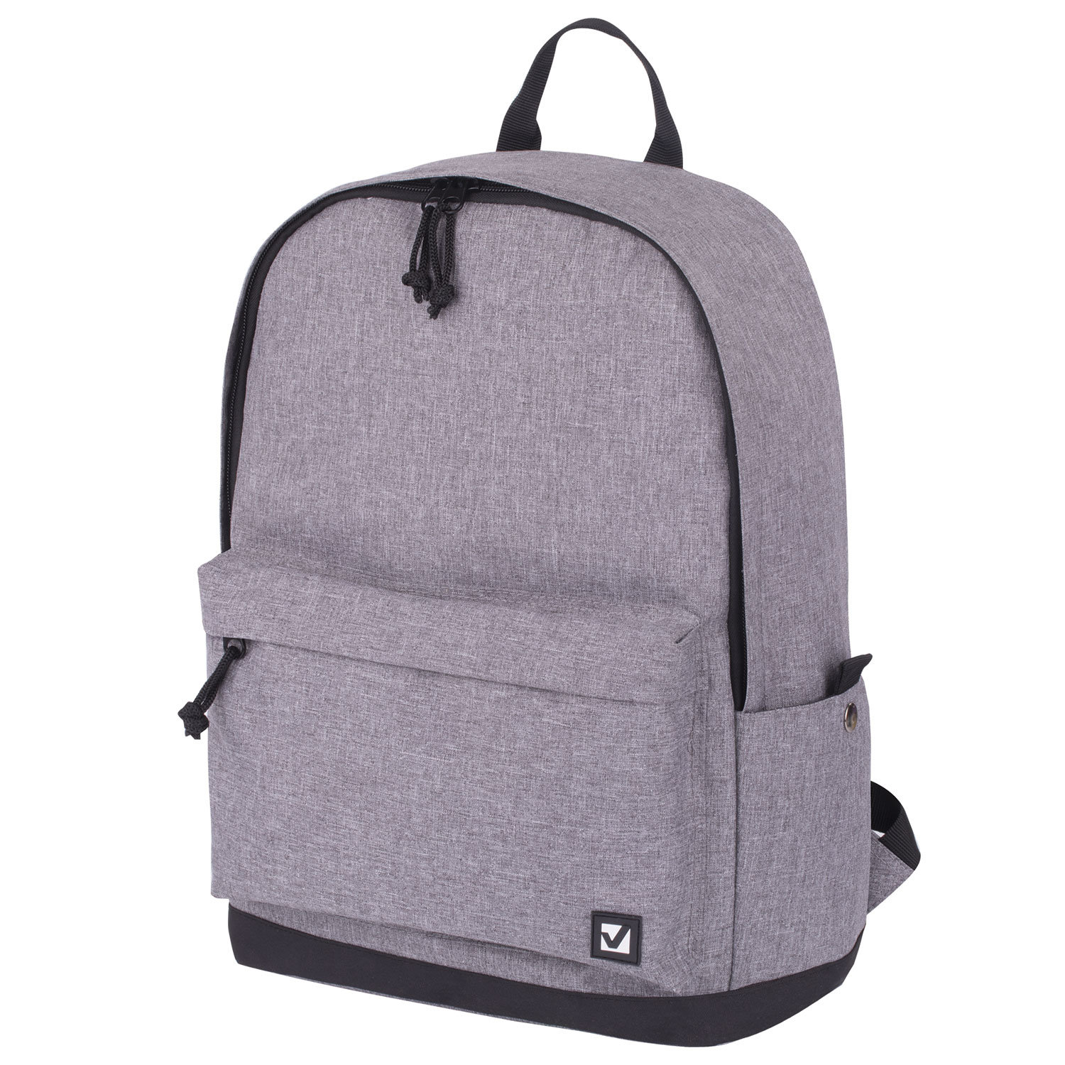 

Рюкзак Brauberg City Melange Grey Melange, 1 отделение, серый (228842)