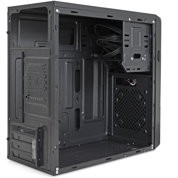 Корпус ExeGate BA-309U2-AA500, mATX, Mini-Tower, 2xUSB 3.0, черный, 500 Вт (EX286441RUS)