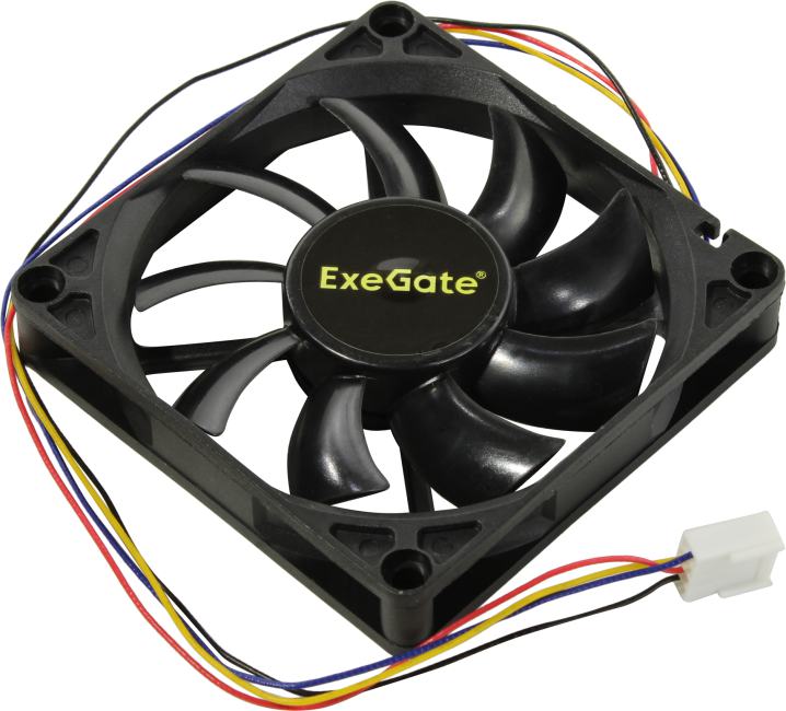 

Вентилятор ExeGate EX08015B4P-PWM, 80 мм, 2600rpm, 24 дБ, 4-pin PWM, 1шт (EX288924RUS), EX08015B4P-PWM