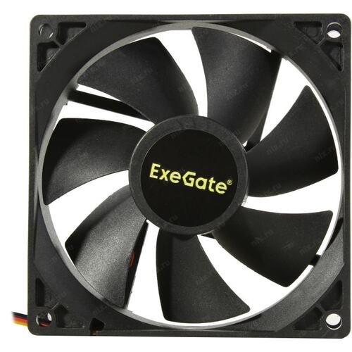 

Вентилятор ExeGate EX09225B3P, 92 мм, 2150rpm, 25 дБ, 3-pin, 1шт, черный (EX288926RUS), EX09225B3P