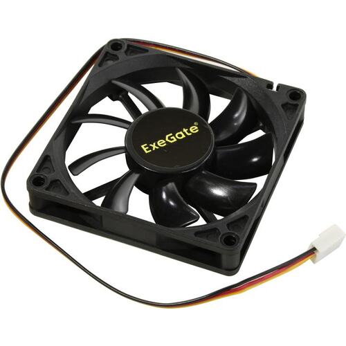 

Вентилятор ExeGate ExtraSilent ES08015B3P, 80 мм, 1700rpm, 17 дБ, 3-pin, 1шт, черный (EX288923RUS), ES08015B3P