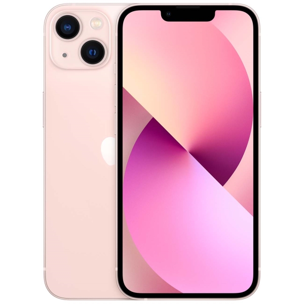 

Смартфон Apple iPhone 13, 6.1" 2532x1170 OLED, A15 Bionic, 256Gb, 3G/4G/5G, NFC, Wi-Fi, BT, 2xCam, 2-Sim (nano SIM+eSIM), Lightning, iOS 15, розовый (MLP53RU/A), iPhone 13