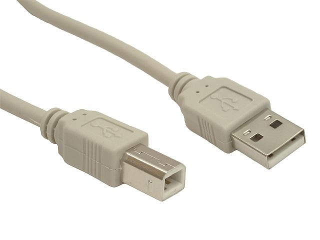 

Кабель USB(Am)-USB(Bm), 1 м, серый, 5bites (UC5010-010C)