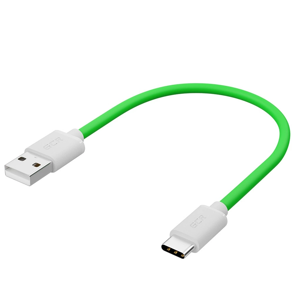 

Кабель USB 2.0(Am)-USB 2.0 Type-C(m) быстрая зарядка, 50см, зеленый Greenconnect (GCR-52493)