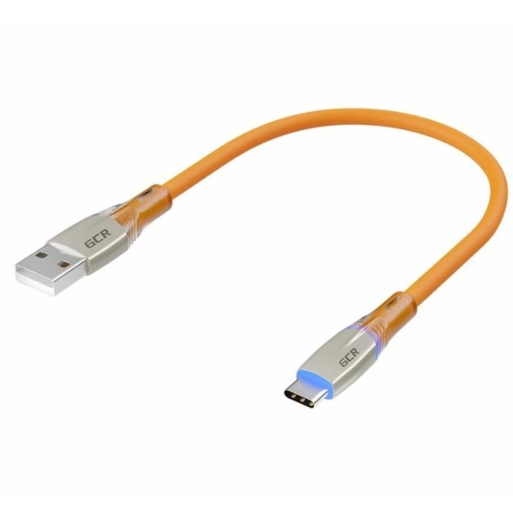 

Кабель USB 2.0 Type-C(m)-USB 2.0(Am) быстрая зарядка, 1.5м, оранжевый Greenconnect (GCR-52522), 0