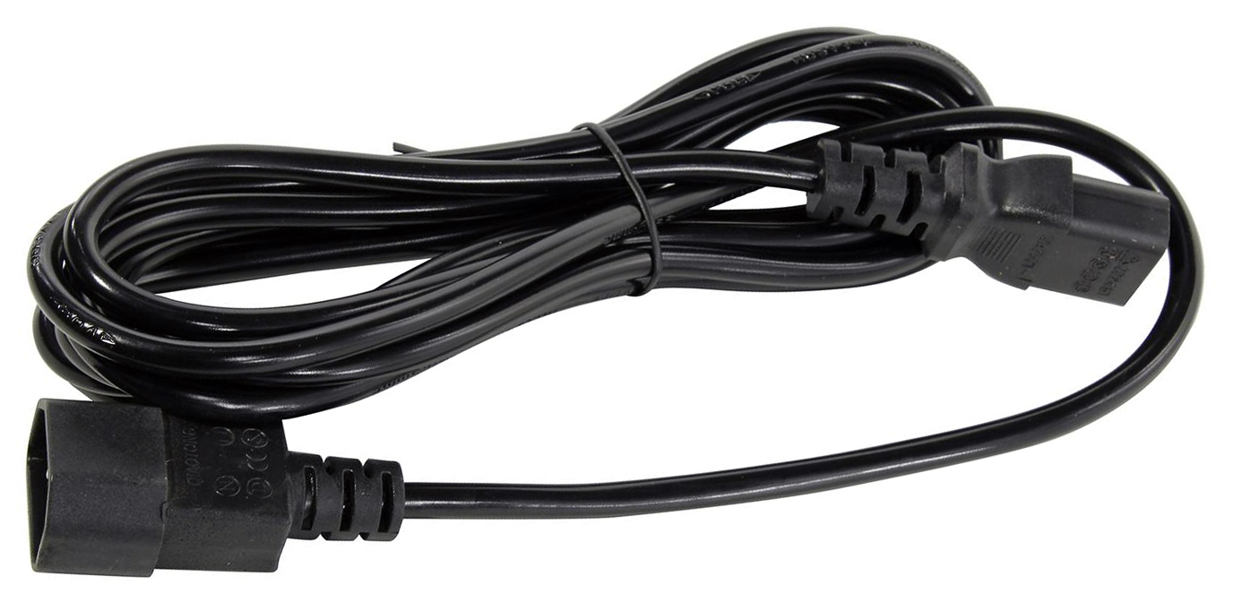 

Кабель питания IEC-320-C13-IEC-320-C14, 6A, 3м, черный 5bites PC105-30A (PC105-30A), PC105-30A