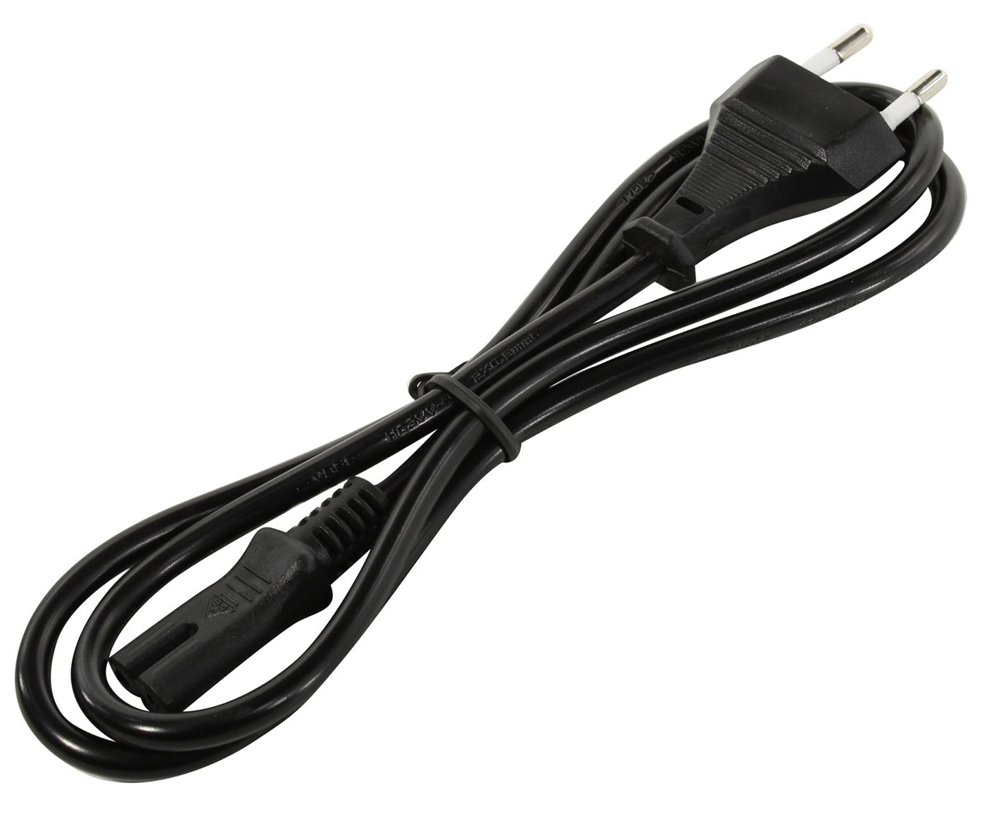 

Кабель питания Europlug(M)-IEC-320-C7, 2.5A, 1м, черный 5bites PC305-10A (PC305-10A), PC305-10A