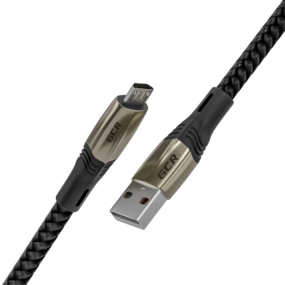 

Кабель Micro USB-USB быстрая зарядка, черный Greenconnect MERCEDES GCR-UA30 (GCR-51949), GCR-UA30