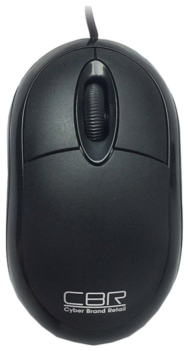 

Мышь проводная CBR CM 102, 1200dpi, оптическая светодиодная, USB, черный (CM 120 Black), CM 102