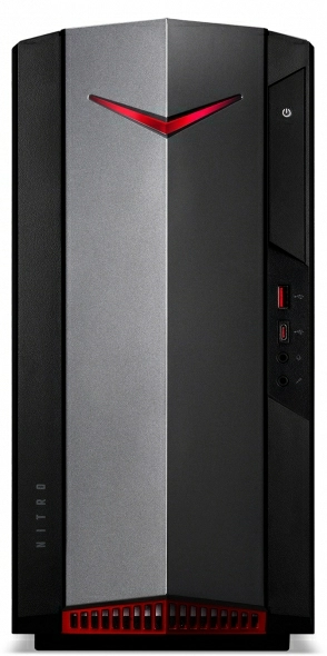 

Системный блок Acer Nitro N50-620, Intel Core i5 11400F 2.6GHz, 16Gb RAM, 1Tb SSD, NVIDIA GeForce GTX 1650 4Gb, WiFi, BT, W10, черный/красный (DG.E2FER.001), N50-620