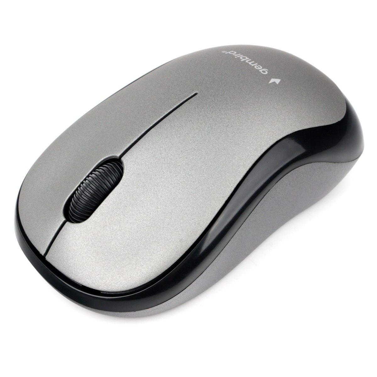 Мышь беспроводная Gembird MUSW-260, 1000dpi, оптическая светодиодная, USB, серый (MUSW-260)