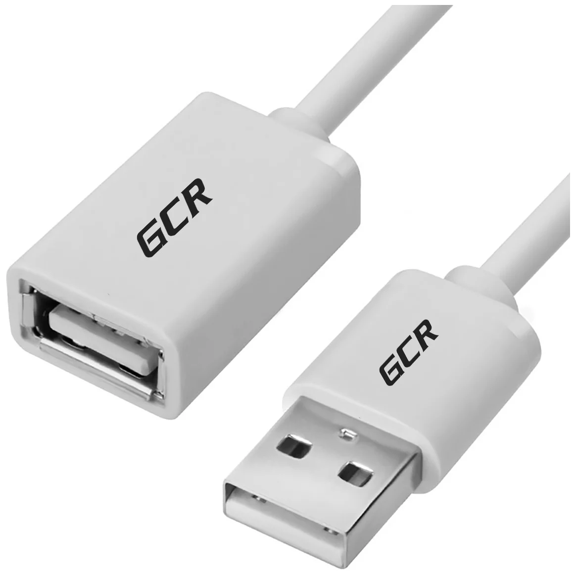 

Кабель-удлинитель USB 2.0(Af)-USB 2.0(Am), 50см, белый Greenconnect (GCR-UEC5M-BB-0.5m)