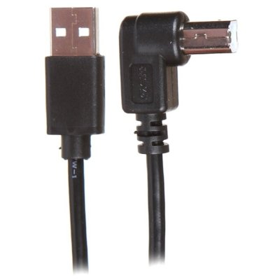 

Кабель USB 2.0(Am)-USB 2.0(Bm), угловой, 50см, черный Greenconnect GCR-UPC3ML (GCR-52930), GCR-UPC3ML