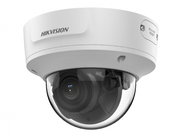 

IP-камера HikVision DS-2CD2783G2-IZS 2.8мм - 12мм, уличная, купольная, 8Мпикс, CMOS, до 3840x2160, до 20кадров/с, ИК подсветка 40м, POE, -40 °C/+60 °C, белый (DS-2CD2783G2-IZS), DS-2CD2783G2-IZS