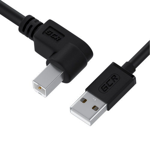 

Кабель USB 2.0(Am)-USB 2.0(Bm), угловой, экранированный, 1.5м, черный Greenconnect (GCR-52916)