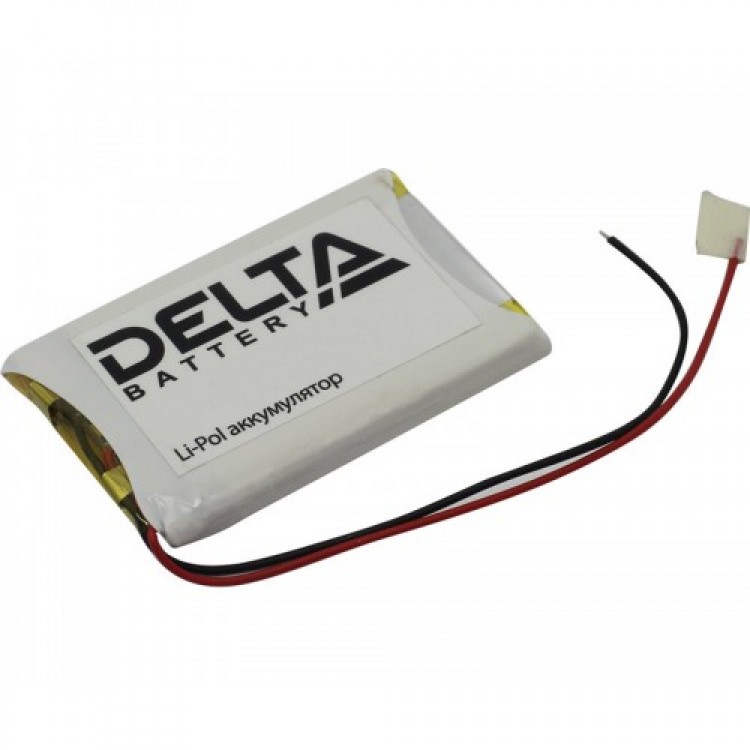 

Аккумулятор DELTA LP 603450, призматический, 3.7V 1.1 А·ч, 1 шт. (Delta LP-603450), 603450