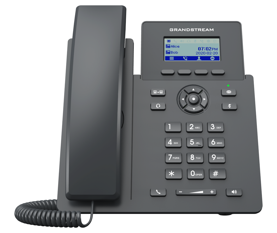 VoIP-телефон Grandstream GRP-2601, 2 линии, 2 SIP-аккаунта