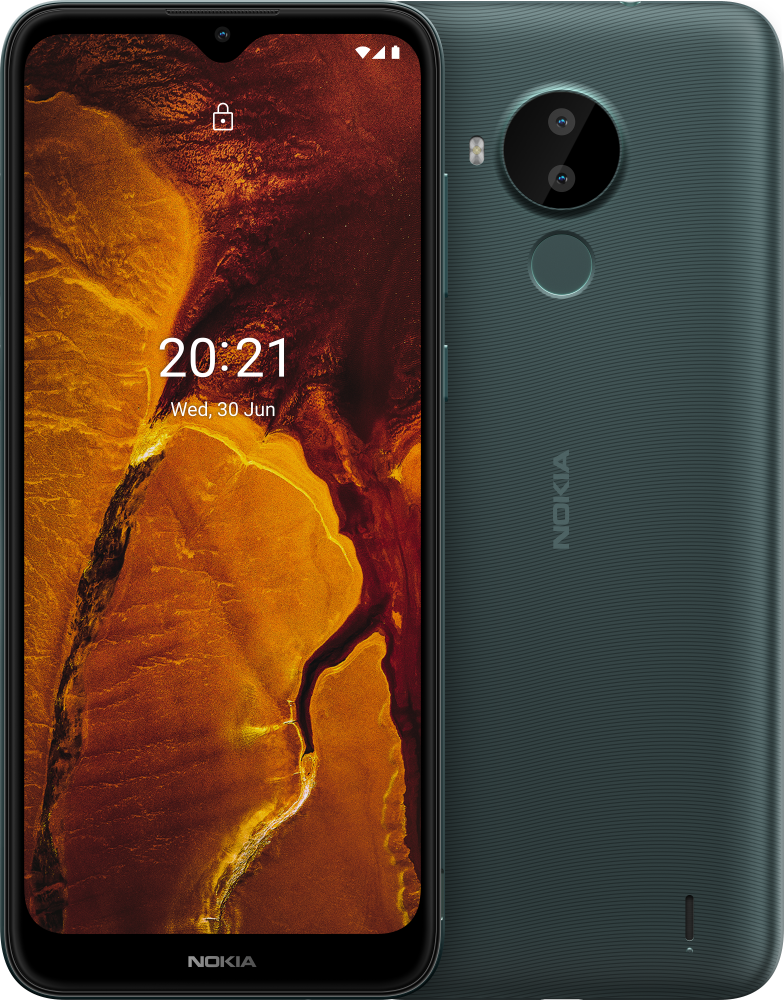

Смартфон Nokia C30, 6.82" 720x1600 IPS, Unisoc SC9863A, 2Gb RAM, 32Gb, 3G/4G, Wi-Fi, BT, 2xCam, 2-Sim, 6000 мА⋅ч, Micro-USB, Android 11 Go, зеленый (286663544), C30