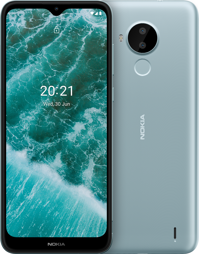 

Смартфон Nokia C30, 6.82" 720x1600 IPS, Unisoc SC9863A, 3Gb RAM, 64Gb, 3G/4G, Wi-Fi, BT, 2xCam, 2-Sim, 6000mAh, Micro-USB, Android 11 Go, белый (286668599), C30
