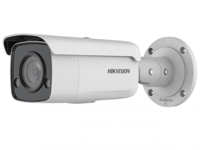 

IP-камера HikVision ColorVu DS-2CD2T47G2-L 4мм - 4мм, уличная, корпусная, 4Мпикс, CMOS, до 2688x1520, до 30кадров/с, ИК подсветка 60м, POE, -40 °C/+60 °C, белый (DS-2CD2T47G2-L(4MM)), DS-2CD2T47G2-L