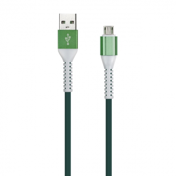 

Кабель USB 2.0 Type-C(m)-USB 2.0(Am), 1A, 1м, зеленый Smartbuy FIOW 3D (iK-3112FL green), 0