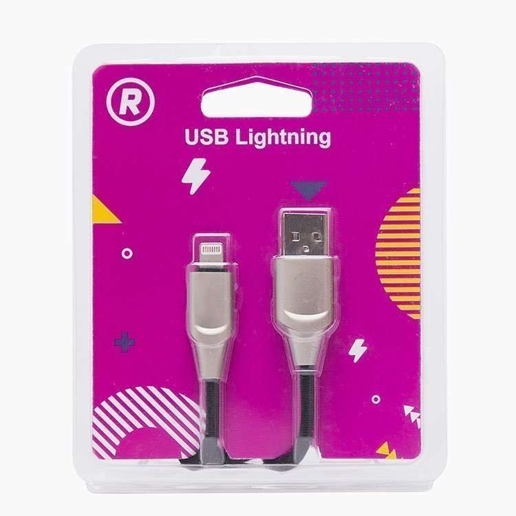 

Lightning 8-pin-USB, 1м, золотистый RockBox RC-L02 gold (102054), gold