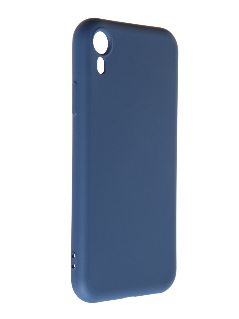 Чехол-накладка Apple iOriginal-07 (blue) для смартфона Apple iPhone Apple iPhone XR, силикон, голубой