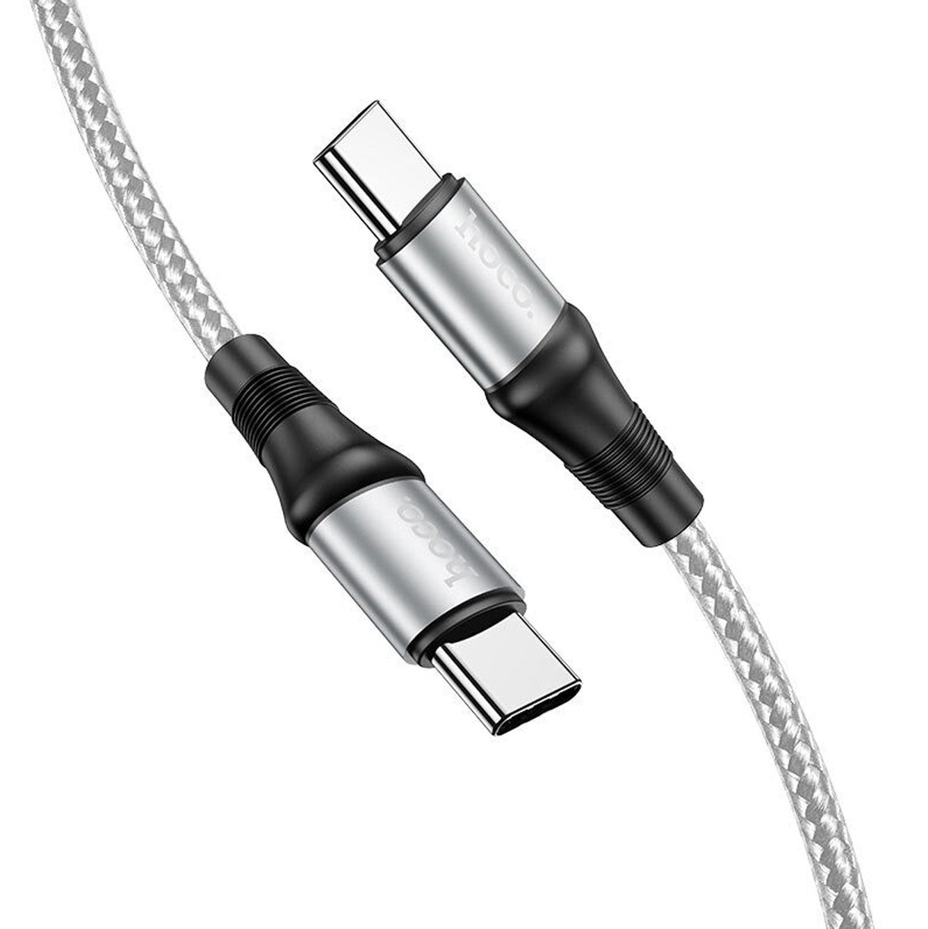 

Кабель USB Type-C-USB Type-C быстрая зарядка, 1м, серый HOCO Excellent X50 (127832), X50