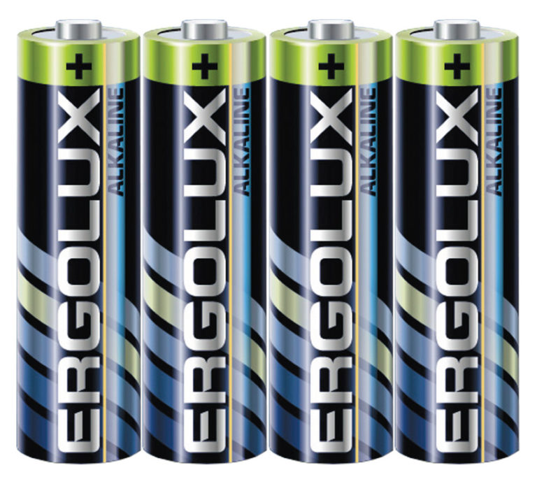 

Батарейка Ergolux Alkaline, AA (LR06/15А), 1.5V, 4 шт. (LR6 SR4)
