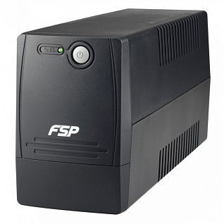 ИБП FSP FP650, 650VA, 360W, IEC, розеток - 4, USB, черный (PPF3601403)