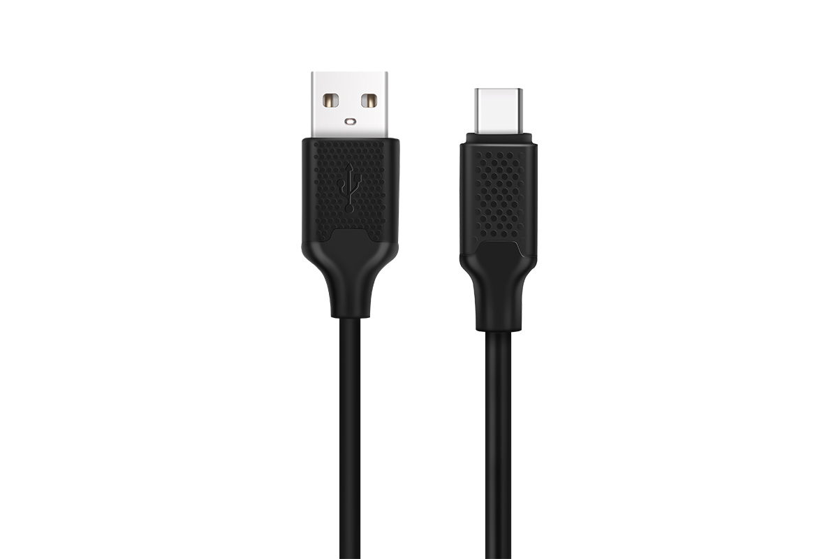 

Кабель USB 2.0 Type-C(m)-USB 2.0(Am), 2A, 2м, черный HARPER black (BCH-722), black