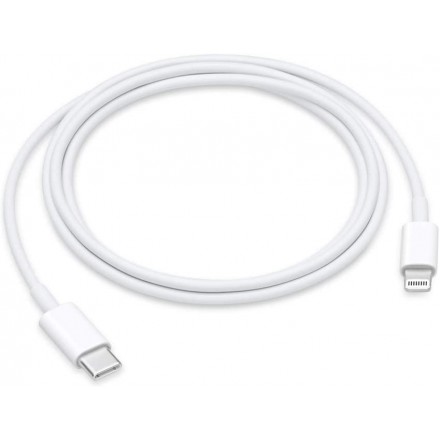 

Кабель Lightning 8-pin-USB 2.0 Type-C(m), MFi, быстрая зарядка, 5A 2 м, белый KS-IS KS-490W-2 (KS-490), KS-490W-2