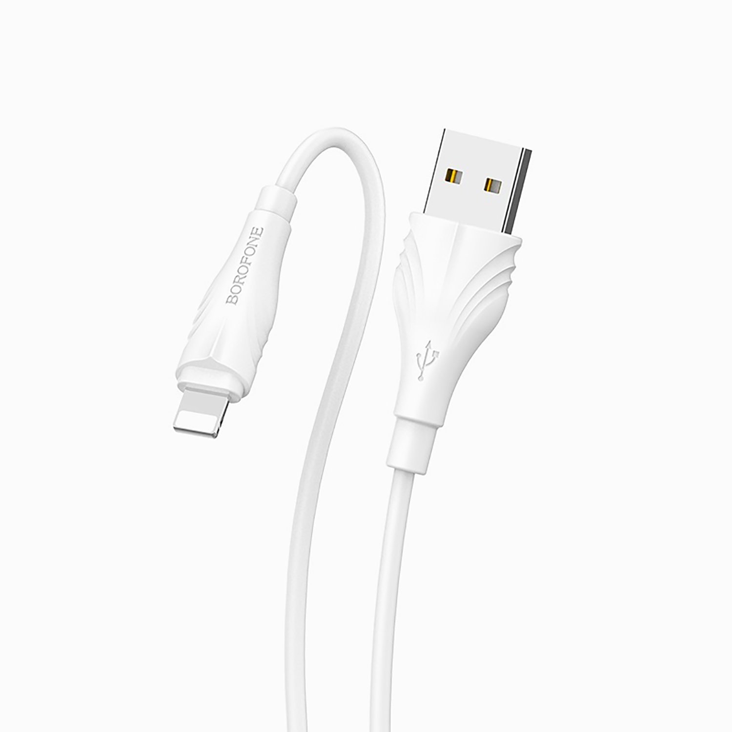 

Кабель Lightning 8-pin-USB, 3м, белый Borofone Optimal BX18 (122794), BX18