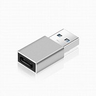 

Переходник (адаптер) USB 2.0(Am)-USB 2.0 Type-C(f), серый MH301 (127897), MH301