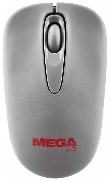 

Мышь беспроводная ProMEGA Jet, 1000dpi, оптическая светодиодная, USB, серый, Jet