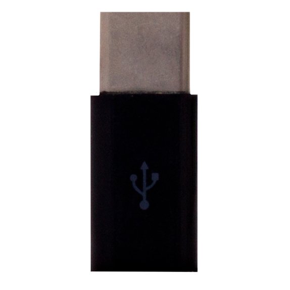 

Переходник (адаптер) USB 2.0 Type-C(m)-Micro USB 2.0(Bf), черный (85267), 0