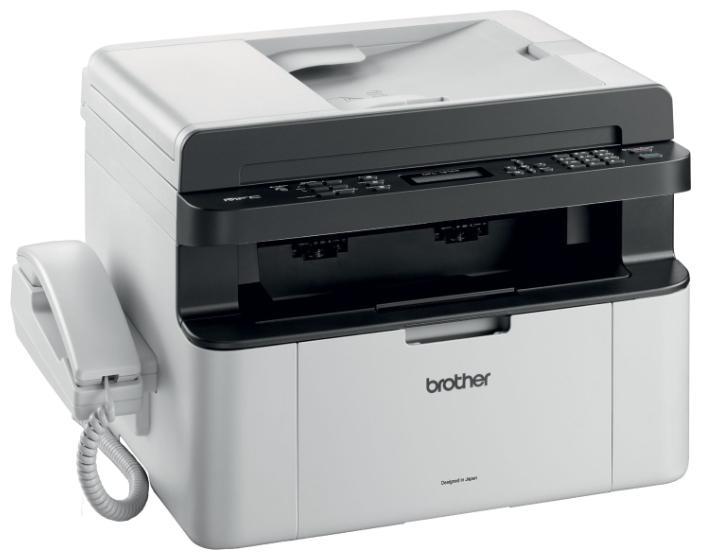 

МФУ лазерный Brother MFC-1815R, A4, ч/б, 20стр/мин (A4 ч/б), 2400x600dpi, АПД-10 листов, факс, USB (MFC1815R1), MFC-1815R