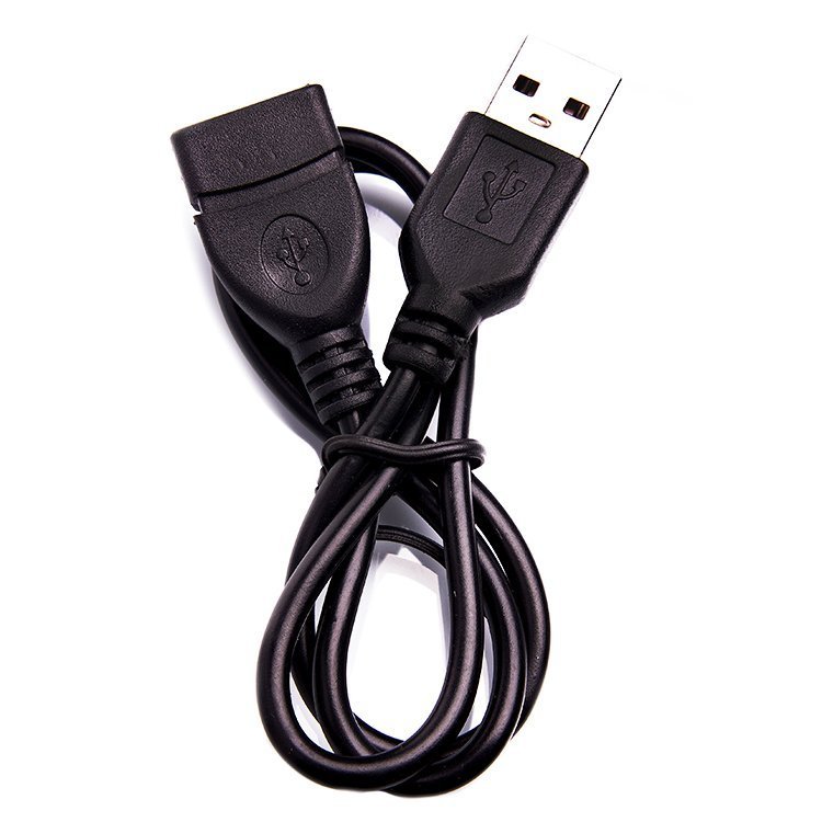 

Кабель-удлинитель USB 2.0(Af)-USB 2.0(Am), 50см, черный Activ (20322), Activ
