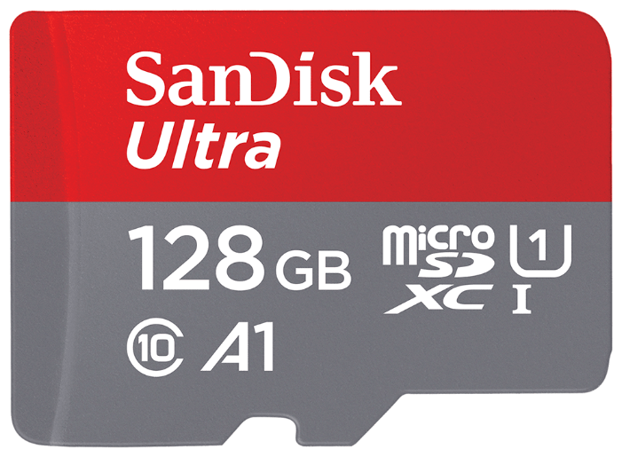 

Карта памяти 128Gb microSDXC Sandisk Class 10 UHS-I U1 + адаптер (SDSQUA4-128G-GN6MA), SDSQUA4-128G-GN6MA