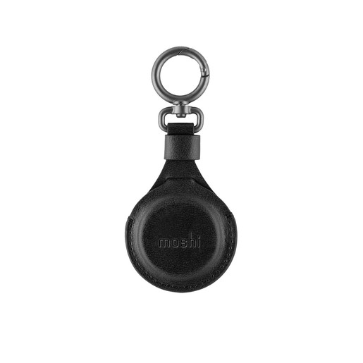 Брелок для метки AirTag Moshi Key Ring, с кольцом для ключей, черный (99MO095015)