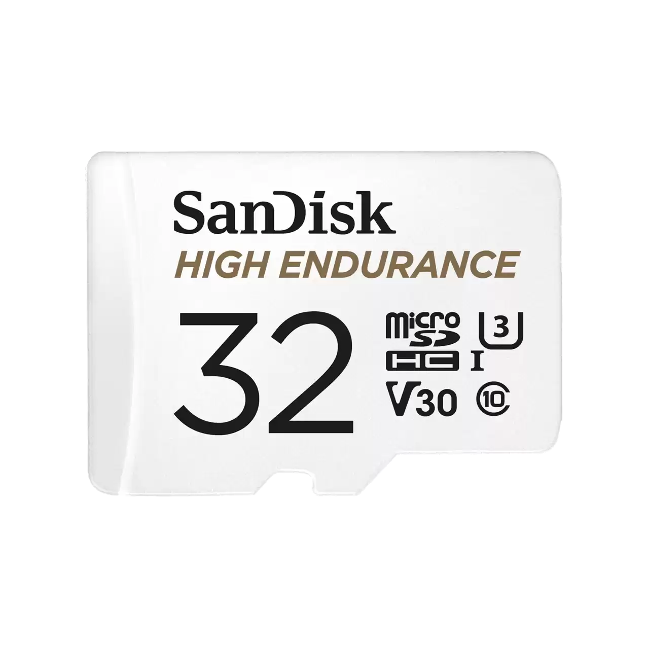 Карта памяти 32Gb microSDHC Sandisk Class 10 UHS-I U3 V30 + адаптер